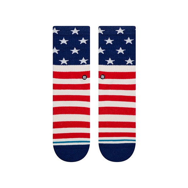 【STANCE】THE FOURTH ST KIDS white スタンス キッズ ソックス 靴下 キッズ スケートボード スケボー SKATEBOARD