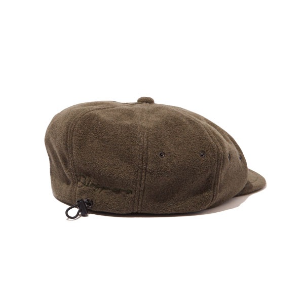 【DIASPORA】FLEECE NEWSBOY CAP black/charcoal ディアスポラ ハンチング 帽子 スケートボード スケボー SKATEBOARD