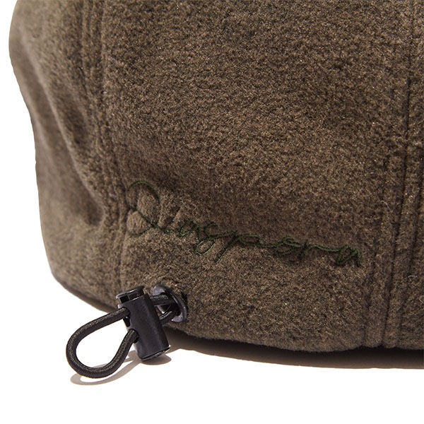 【DIASPORA】FLEECE NEWSBOY CAP black/charcoal ディアスポラ ハンチング 帽子 スケートボード スケボー SKATEBOARD