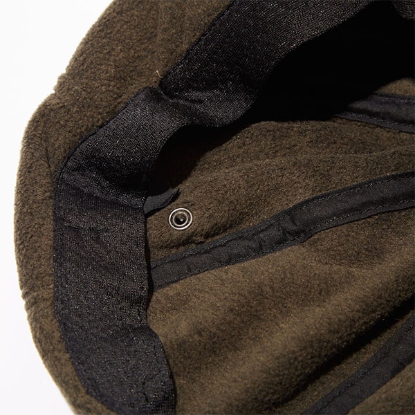 【DIASPORA】FLEECE NEWSBOY CAP black/charcoal ディアスポラ ハンチング 帽子 スケートボード スケボー SKATEBOARD