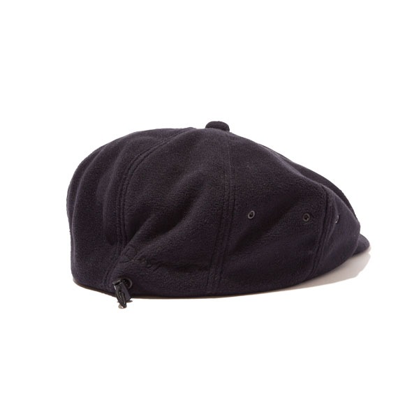 【DIASPORA】FLEECE NEWSBOY CAP black/charcoal ディアスポラ ハンチング 帽子 スケートボード スケボー SKATEBOARD