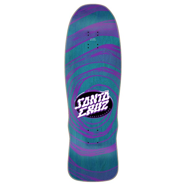 SANTA CRUZ スケートボード グラフィックデザイン SANTA CRUZ】Jeff Kendall STREET ART COLLAGE -VX- 9.0インチ