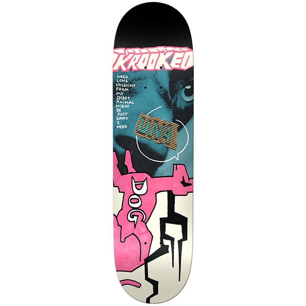 KROOKED】Una Farrar SPIRET ANIMAL TRUE FIT 8.5インチ クルキッド