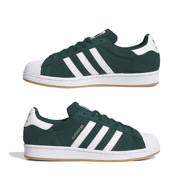 【adidas skateboarding】SUPERSTAR ADV KI5732 aurora ivy アディダス スケボー シューズ 靴 スニーカー SKATEBOARD SHOES