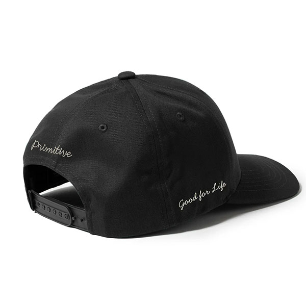 PRIMITIVE】TRIP SNAPBACK black プリミティブ キャップ 帽子 スケート