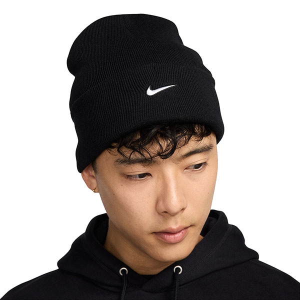NIKE SB】PEAK SWOOSH BEANIE カラー：black/white HF0187-010 ナイキ