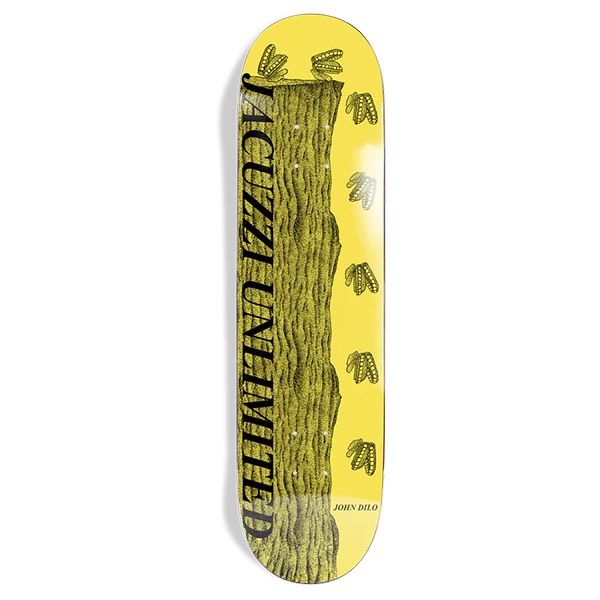 スケートボード Jacuzzi John Dilo Wind Up JACUZZI】John Dilo WIND UP YELLOW 8.0インチ ジャグジー スケート