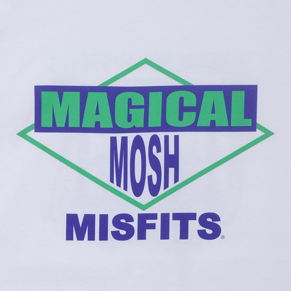 MAGICAL MOSH MISFITS】MMM BOYS TEE white/green マジカルモッシュ