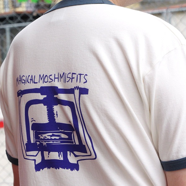 記念グッズ MMM MAGICAL MOSH MISFITS】MMM BOYS TEE white/green マジカルモッシュ