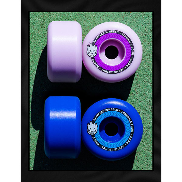 SPITFIRE】F4 TABLETS PURPLE 99DU 52mm スピット ファイアー