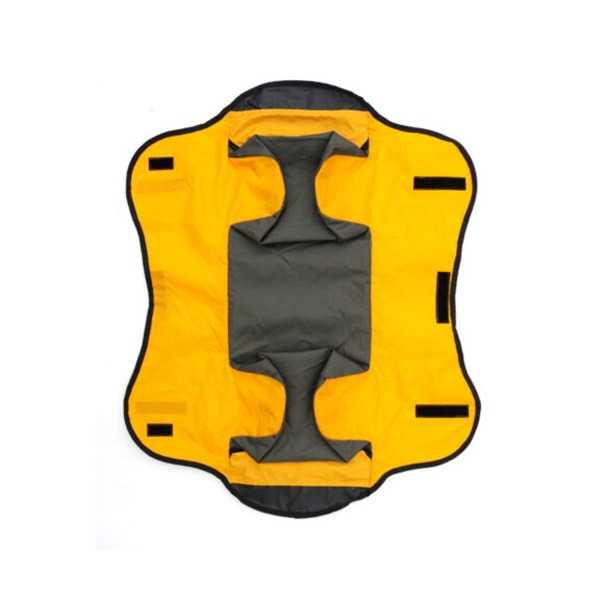 【VAGA】AMOEBA -Skateboard Wrapper- gold/grey バガ バック スケートボード スケボー SKATEBOARD