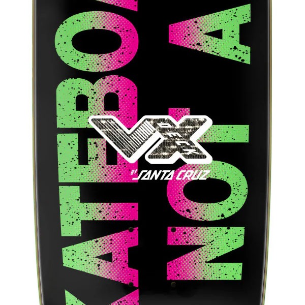 SANTA CRUZ スケートボード グラフィックデザイン SANTA CRUZ】Jeff Kendall STREET ART COLLAGE -VX- 9.0インチ
