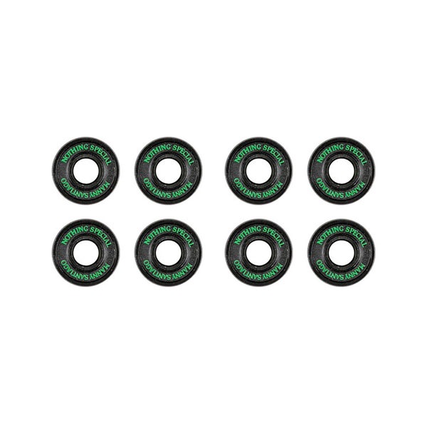 【NOTHING SPECIAL】Manny Santiagol BEARINGS green ナッシングスペシャル ベアリング スケートボード スケボー デッキ  SKATEBOARD DECK