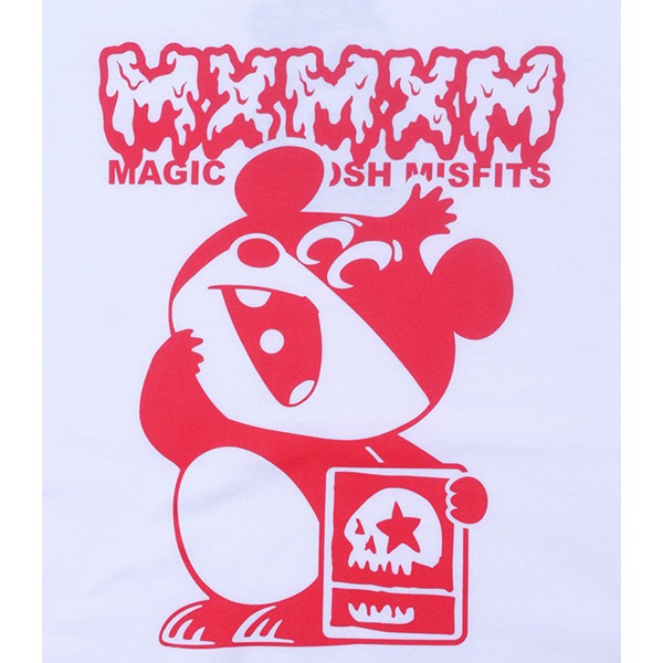 MAGICAL MOSH MISFITS×でん六】“MAGICAL MOSH DENCHAN” TEE white