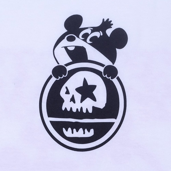 ぽんです。 MAGICAL MOSH MISFITS×でん六】“MAGICAL MOSH DENCHAN” TEE white