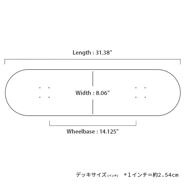 【Evisen】SAUCE FISH 8.06インチ エビセン スケートボード スケボー デッキ SKATEBOARD DECK