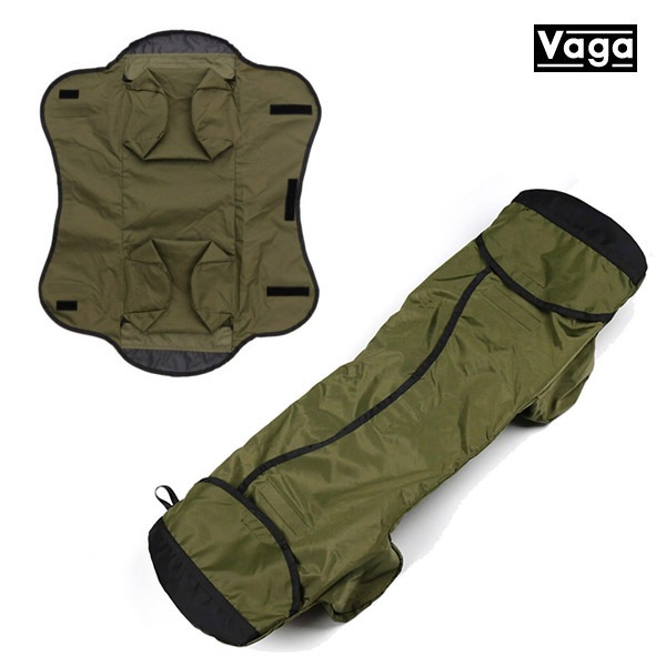【VAGA】AMOEBA -Skateboard Wrapper- olive バガ バック スケートボード スケボー SKATEBOARD