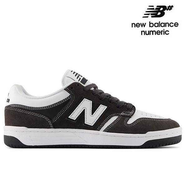 【NEW BALANCE NUMERIC】NM480BAB カラー：black bement with white(BAB)　ニューバランス ヌメリック スケートボード スケボー シューズ 靴 スニーカー SKATEBOARD SHOES