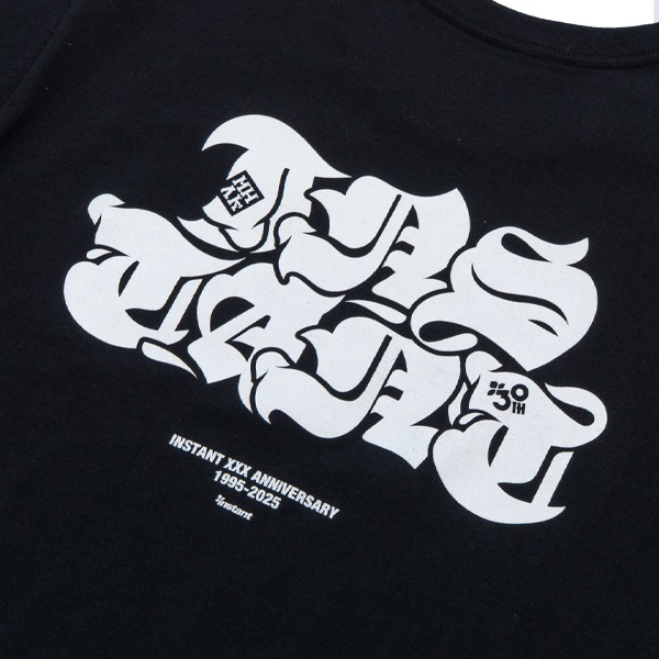 【instant×MHAK】30TH RVCA TEE Black インスタントTシャツ スケートボード スケボー SKATEBOARD