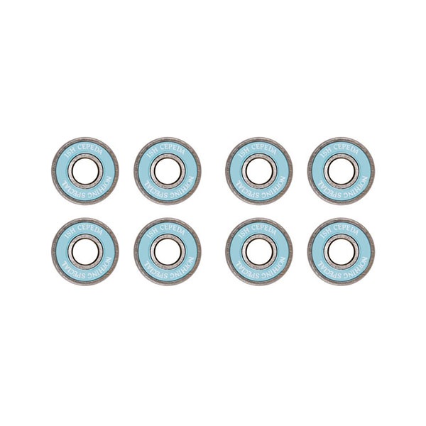 【NOTHING SPECIAL】Ish Cepeda BEARINGS lightblue ナッシングスペシャル ベアリング スケートボード スケボー デッキ  SKATEBOARD DECK