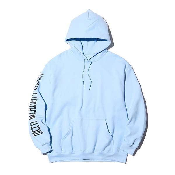 【Chaos Fishing Club】PRINCESS M HOODIE light blue カオスフィッシングクラブ パーカー スケートボード スケボー SKATEBOARD