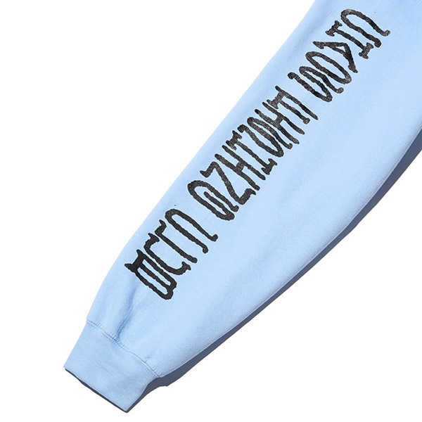 【Chaos Fishing Club】PRINCESS M HOODIE light blue カオスフィッシングクラブ パーカー スケートボード スケボー SKATEBOARD