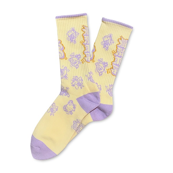 【爛漫東京×bobo】collaboration sox　吉祥寺 爛漫東京 クツシタトサケ bobo 靴下 SOCKS スケートボード スケボー SKATEBOARD
