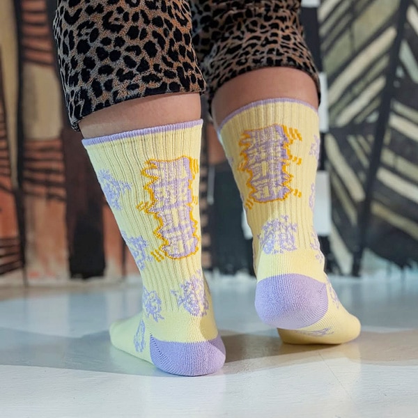 【爛漫東京×bobo】collaboration sox　吉祥寺 爛漫東京 クツシタトサケ bobo 靴下 SOCKS スケートボード スケボー SKATEBOARD