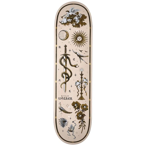 REAL】Kyle Walker ENGRAVED 8.06インチ リアル スケートボード