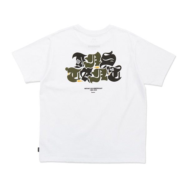【instant×MHAK】30TH RVCA TEE white インスタントTシャツ スケートボード スケボー SKATEBOARD