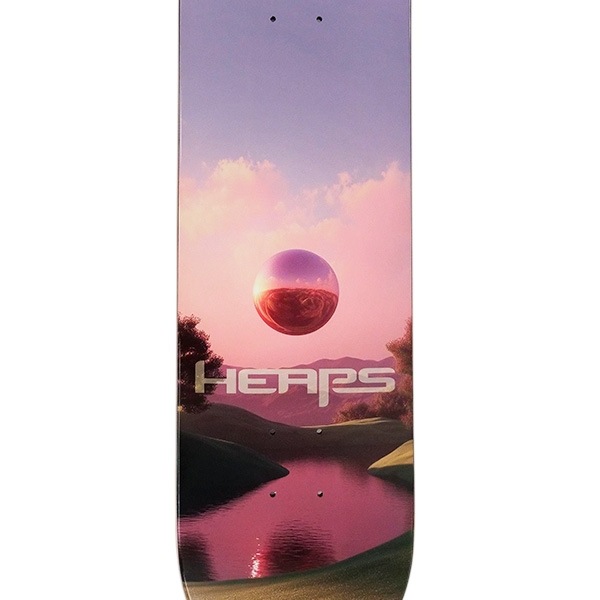 【HEAPS】FLOATING REALM 8.25インチ　ヒープス スケートボード スケボー デッキ SKATEBOARD DECK