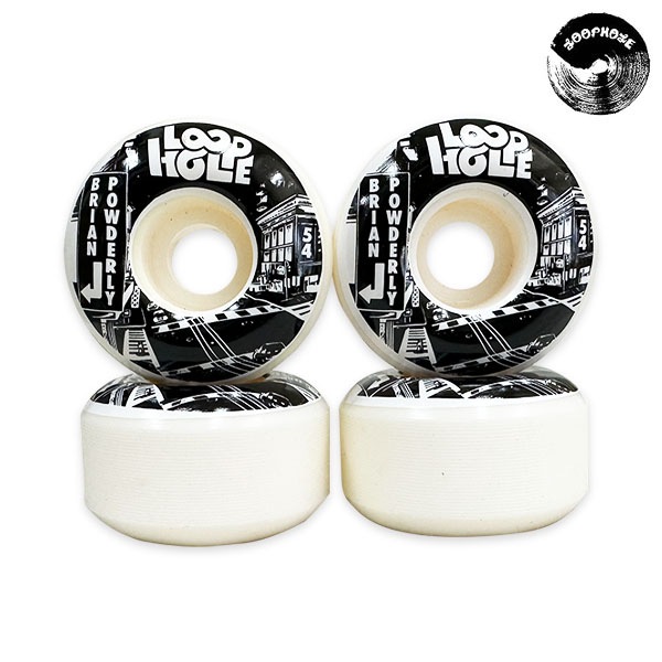 【LOOPHOLE】Brian Powderly CLASSIC SHAPE 54mm ループホール ハードウィール スケートボード スケボー SKATEBOARD WHEEL