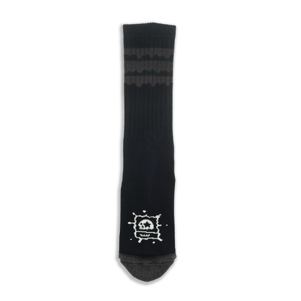 【MAGICAL MOSH MISFITS】どろどろ MxMxM SOX bk/bk マジカルモッシュミスフィッツ ソックス 靴下 SKATEBOARD