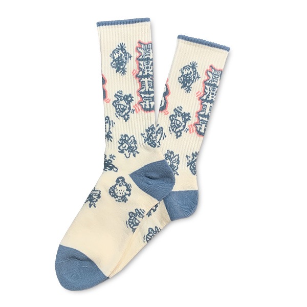 【爛漫東京×bobo】collaboration sox　吉祥寺 爛漫東京 クツシタトサケ bobo 靴下 SOCKS スケートボード スケボー SKATEBOARD