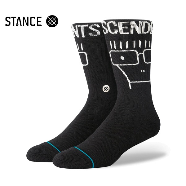 10足セット　スタンス STANCE ソックス 靴下 新品未使用 STANCE】*DESCENDENTS CREW washed black スタンス ソックス 靴下