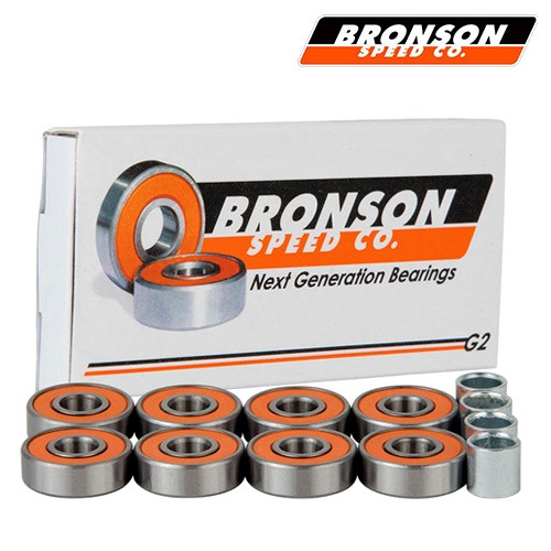 【BRONSON SPEED CO.】G2 BEARING ブロンソン ベアリング スケートボード スケボー SKATEBOARD BEARING