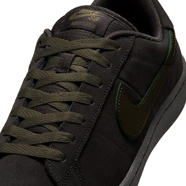 【NIKE SB】ZOOM TENNIS CLASSIC カラー：deep pewter/medium olive HF7386-200 　ナイキ エスビー スケートボード スケボー シューズ 靴 スニーカー SKATEBOARD SHOES