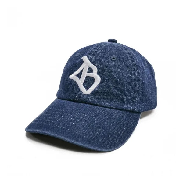【FESN】LB ROUND CAP dark blue denim エフイーエスエヌ キャップ 帽子 スケートボード スケボー SKATEBOARD