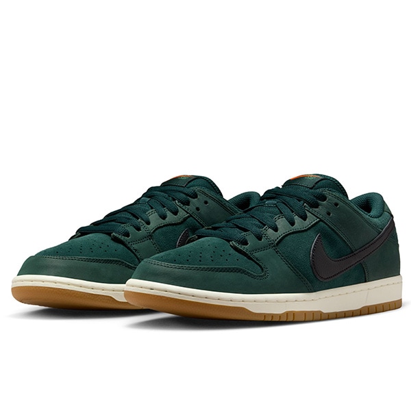 【NIKE SB】DUNK LOW PRO ISO “Orange Label” カラー：deep fir/black-fir-sail FJ1674-300　ナイキ エスビー ダンク・エスビー スケートボード スケボー シューズ 靴 スニーカー SKATEBOARD SHOES