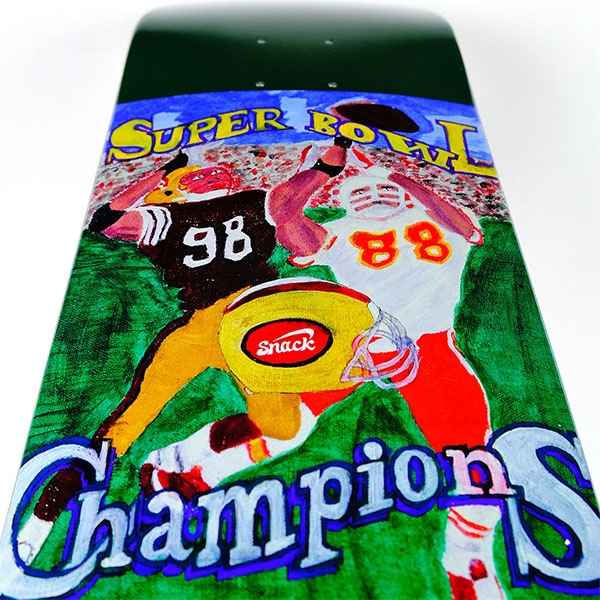 【SNACK】Adrian Williams SUPER BOWL 8.5インチ スナック スケートボード スケボー デッキ SKATEBOARD DECK
