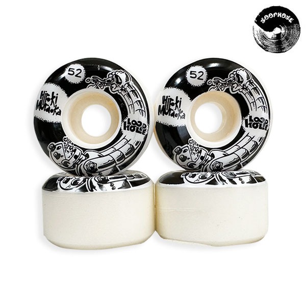 【LOOPHOLE】Hiroki Muraoka SIDECUT SHAPE 52mm ループホール ハードウィール スケートボード スケボー SKATEBOARD WHEEL