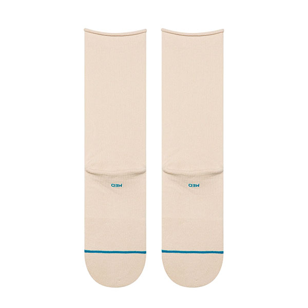 【STANCE】ROLLED SOLID CREW Oatmeal スタンス 靴下 ウィメンズ スケートボード スケボー SKATEBOARD