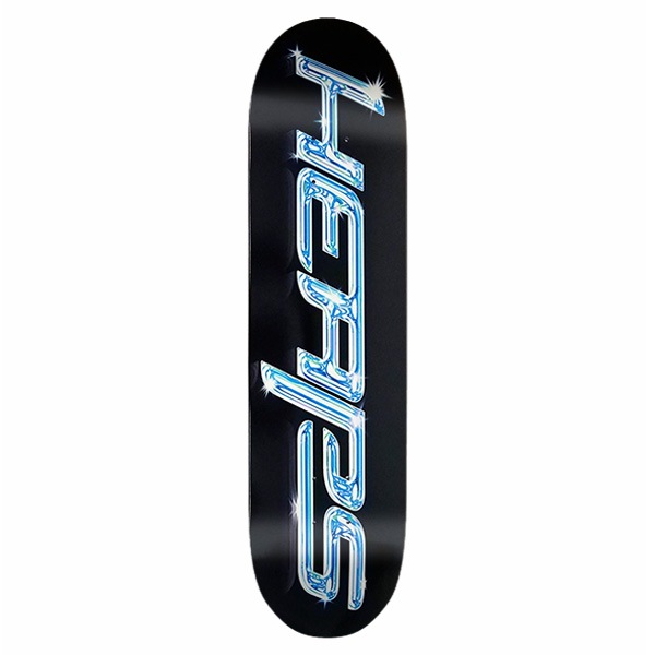 HEAPS】LOGO BLACK/BLUE 8.0インチ ヒープス スケートボード スケボー