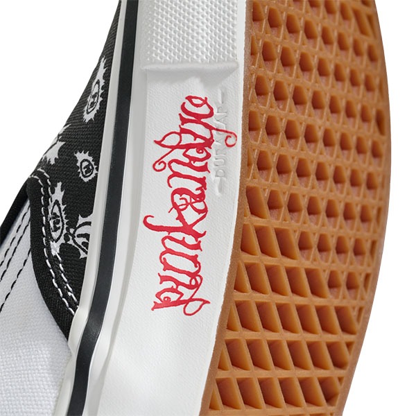 【VANS×PUNKANDYO】 SKATE SLIP-ON PUNKANDYO black/white バンズ パンクアンドヨー シューズ 靴 スニーカー スケートボード スケボー SKATEBOARD SHOES
