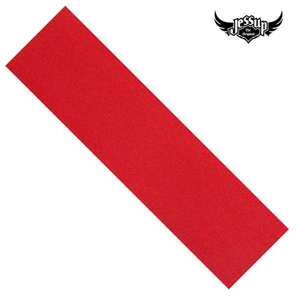 【JESSUP】GRIPTAPE -panic red- サイズ：9×33インチ　ジェスアップ グリップテープ デッキテープ スケートボード スケボー SKATEBOARD