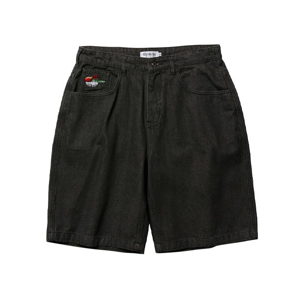 【Evisen】SUSHI DENIM SHORTS light black エビセン デニムショーツ パンツ スケートボード スケボー SKATEBOARD