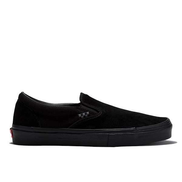 【VANS】SKATE SLIP ON black/black バンズ シューズ 靴 スリッポン スニーカー スケートボード スケボー SKATEBOARD SHOES