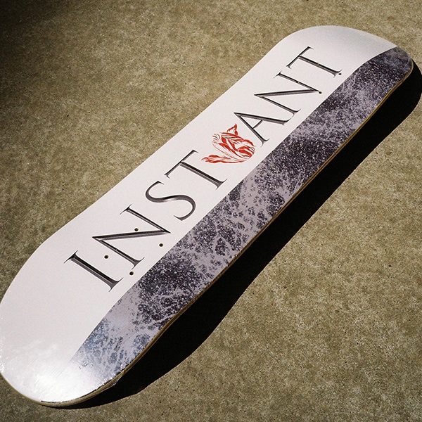 【CHUULIP×instant】30TH ANNIV LOGO DECK 7.3インチ チューリップ スケートボード スケボー SKATEBOARD DECK