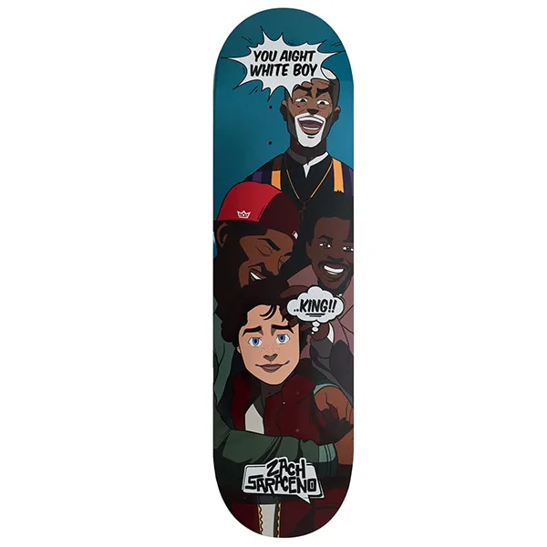 ゴンファン様 KING】Zach Sataceno FAN LOVE 8.0インチ キング スケート ボード