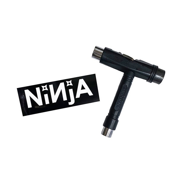 【NINJA】SK8 T5レンチ black ニンジャ ツール スケートボード スケボー SKATEBOARD